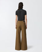 Contrasting Profile Short Tee - Grey by Pinko — view 4