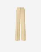 Stretch Linen Pleated Trousers - Beige by Pinko — view 4