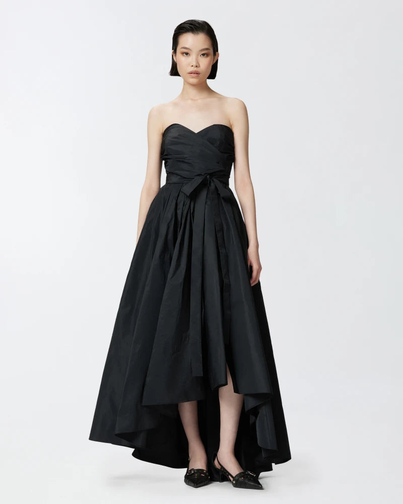 Taffete Sweetheart Neckline - Black by Pinko | 25 South Boutiques