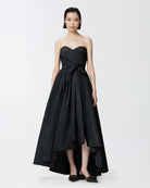 Taffete Sweetheart Neckline - Black by Pinko | 25 South Boutiques