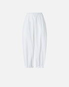 Lightweight Balloon Drawstring Trousers - White by Pinko — view 5