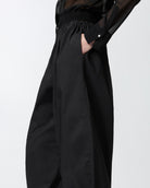 Lightweight Balloon Drawstring Trousers - Black by Pinko — view 4