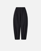 Lightweight Balloon Drawstring Trousers - Black by Pinko — view 5