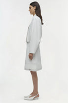Everli Cropped Jacket - White by Jonathan Simkhai — view 3