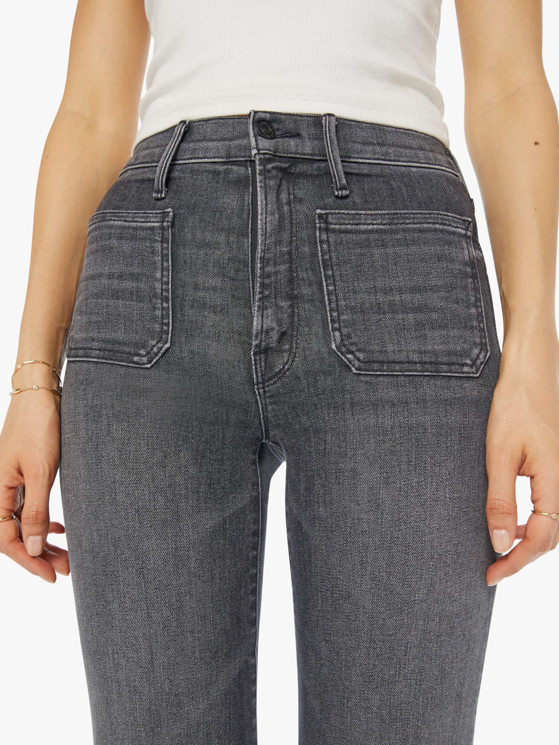 The Patch Pocket Twister Sneak - Up In Smoke by MOTHER — view 4