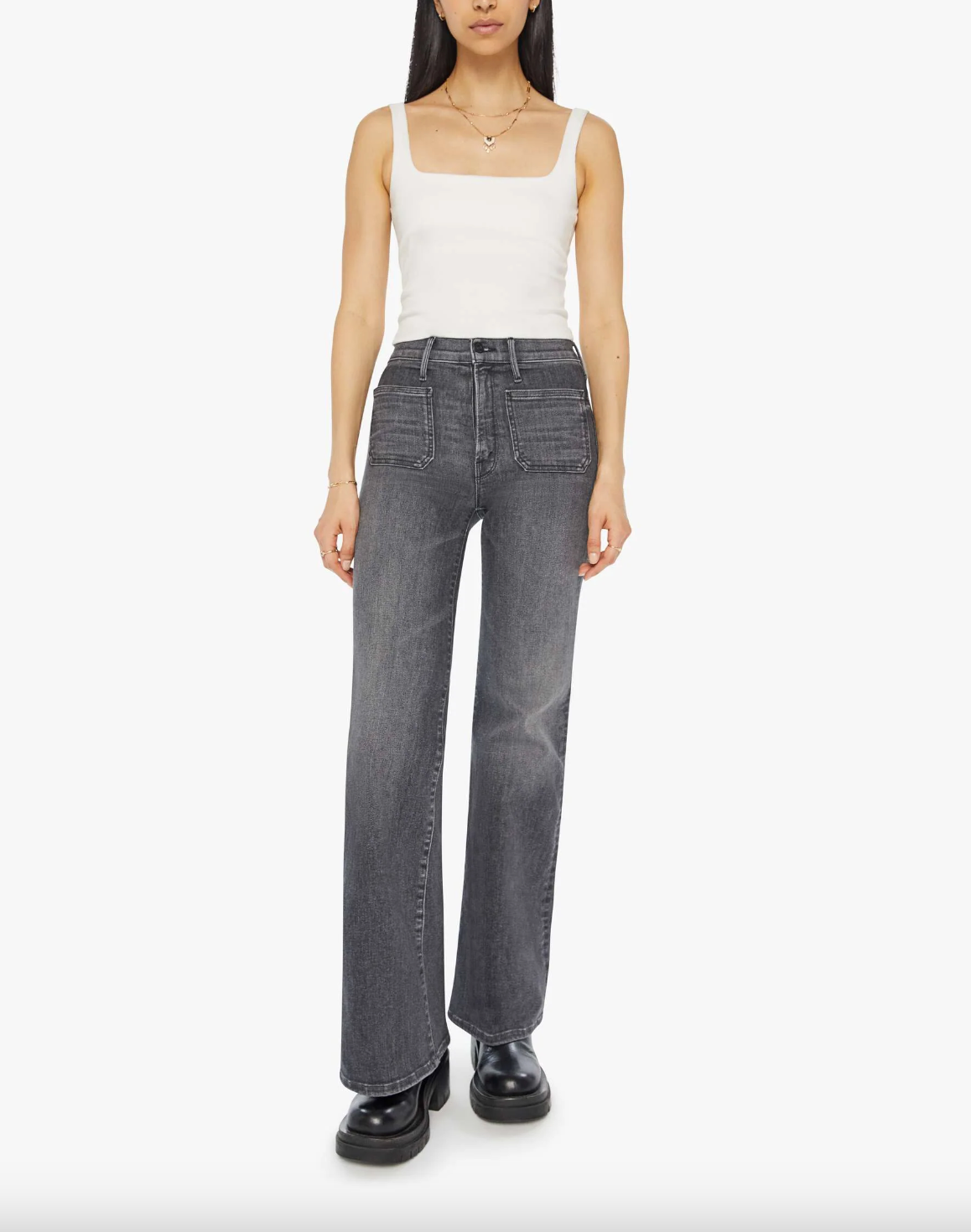 The Patch Pocket Twister Sneak - Up In Smoke by MOTHER | 25 South Boutiques