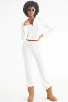 OG Big Bling Velour Track Pants - Angel by Juicy Couture — view 4