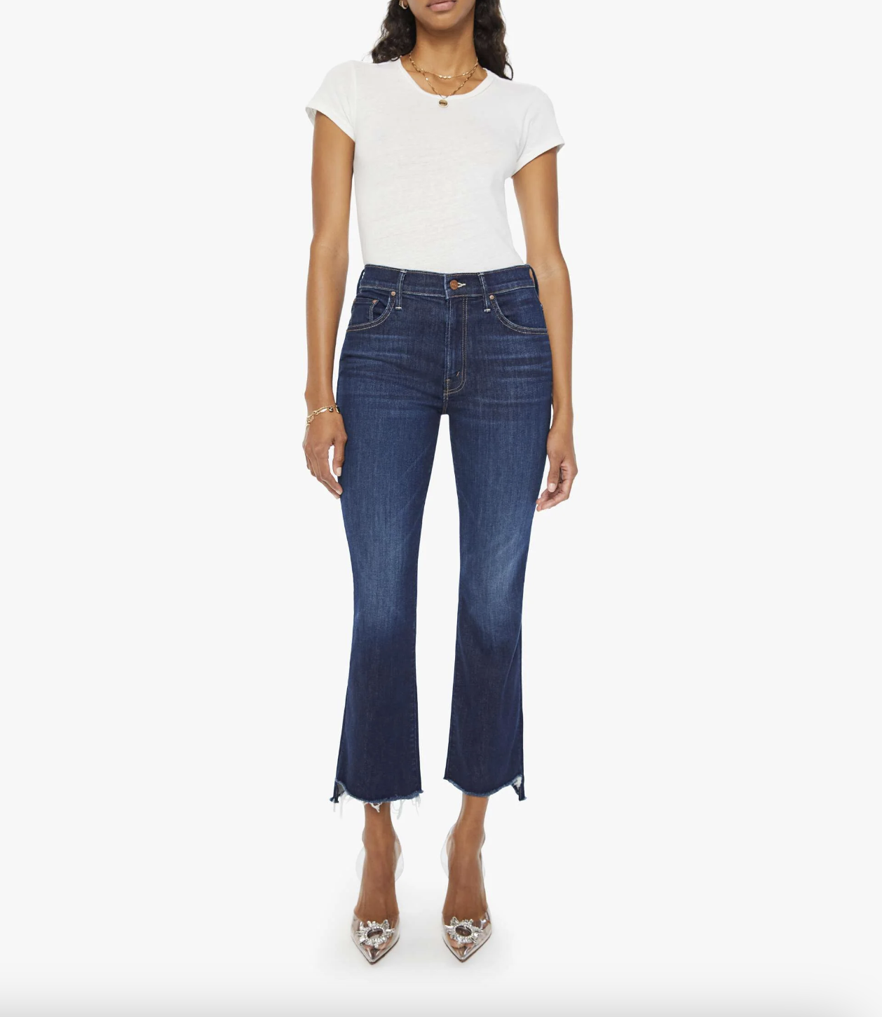 The Insider Crop Step Fray - Off Limits by MOTHER | 25 South Boutiques