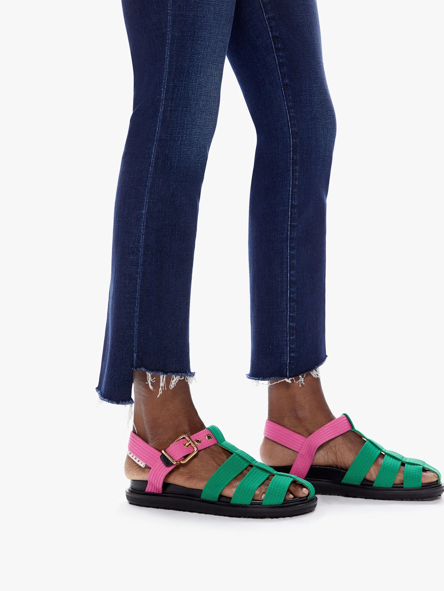 The Insider Crop Step Fray - Movin' On Up by MOTHER — view 3