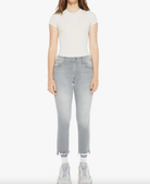 The High Rise Insider Crop Step Fray - Noted! by MOTHER | 25 South Boutiques