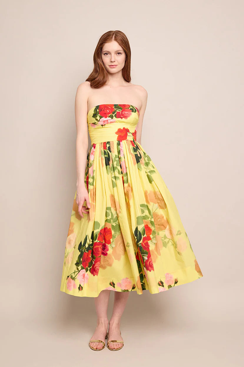 Daria Dress - Le Rose Yellow by Cara Cara | 25 South Boutiques