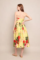 Daria Dress - Le Rose Yellow by Cara Cara — alternate view