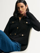 Margaret O'Leary Gabrielle Jacket - Black, view 4