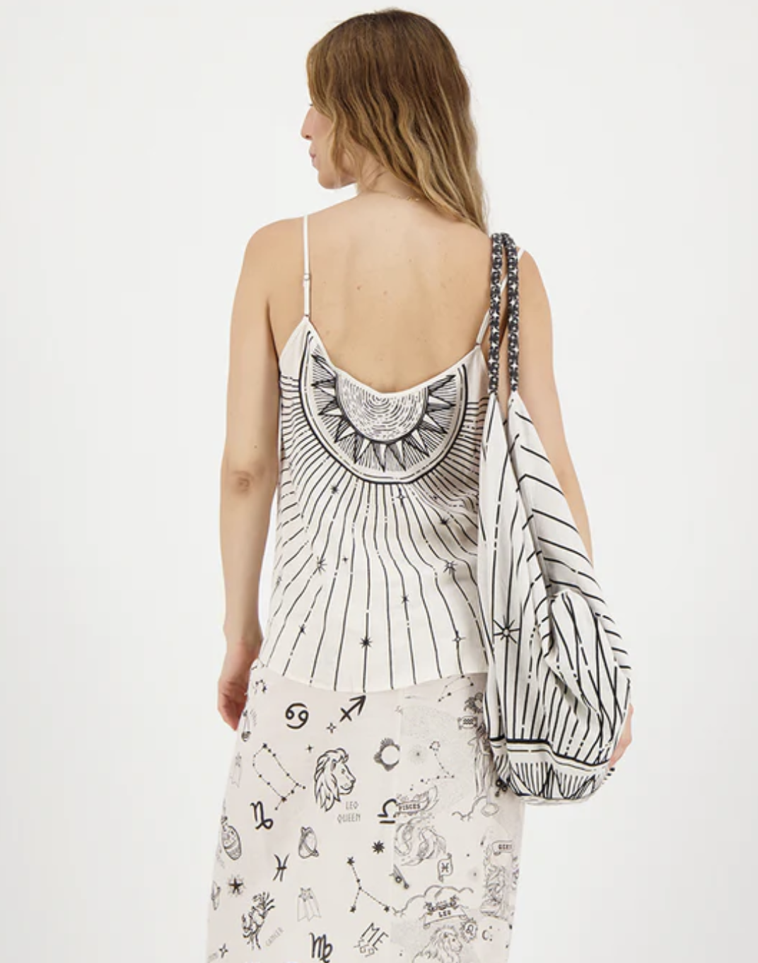 Angelique Printed Camisole - Zodiac by Me369 — alternate view