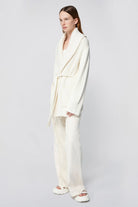 Romani Cardigan - Ivory by Jonathan Simkhai — view 3