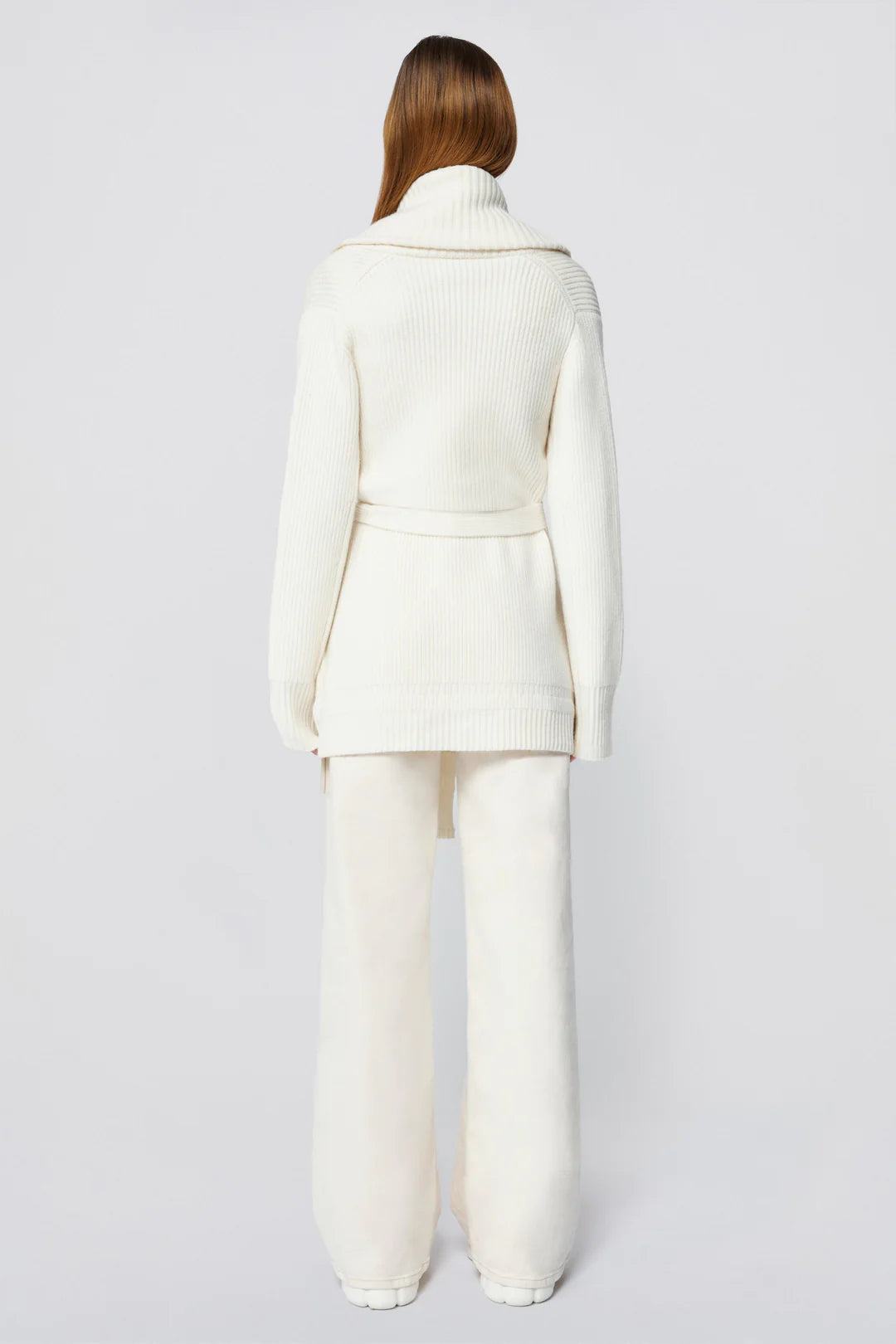 Romani Cardigan - Ivory by Jonathan Simkhai — view 4