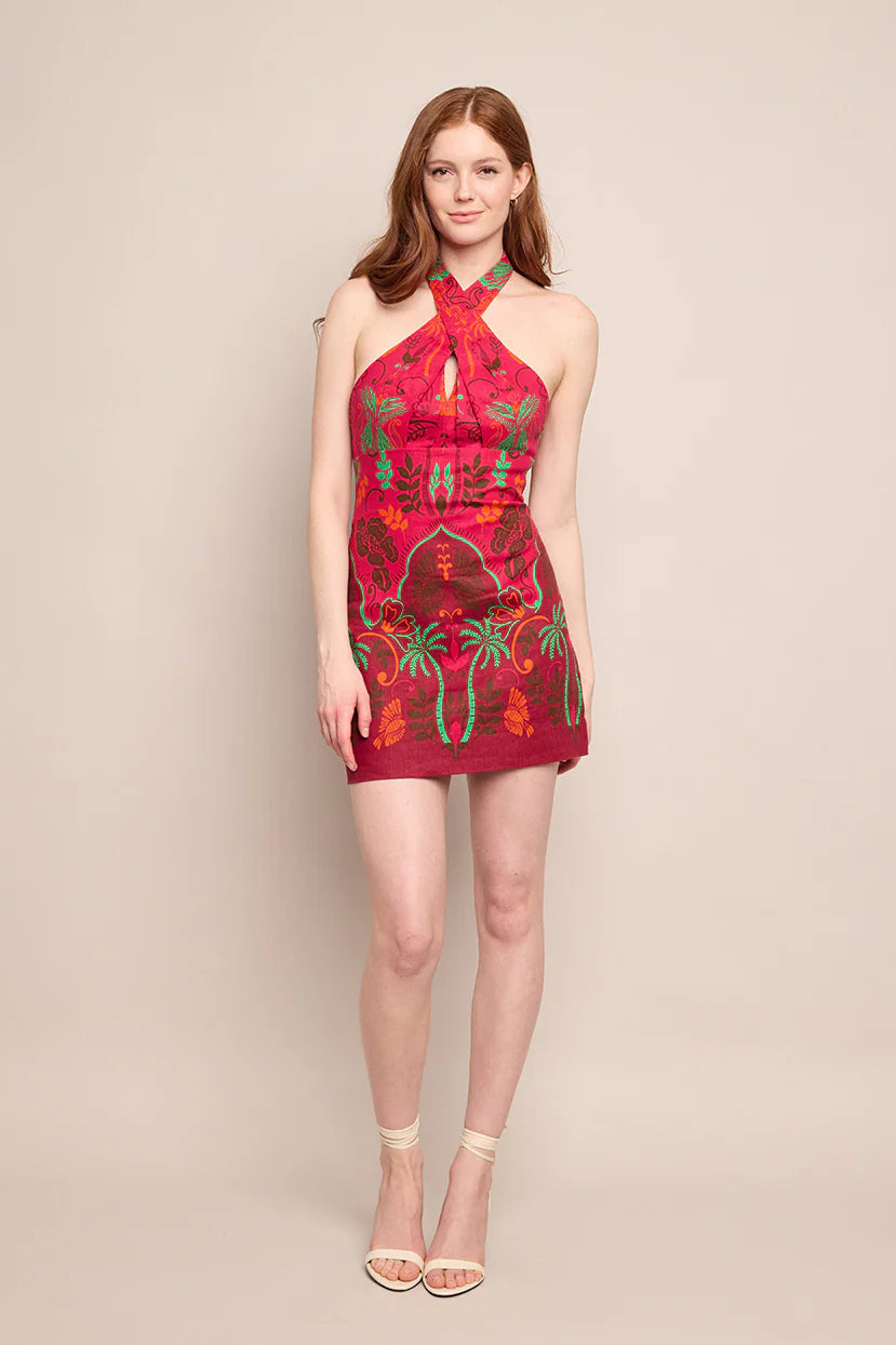 Perla Mini Dress - Sanibel Island Pink by Cara Cara | 25 South Boutiques