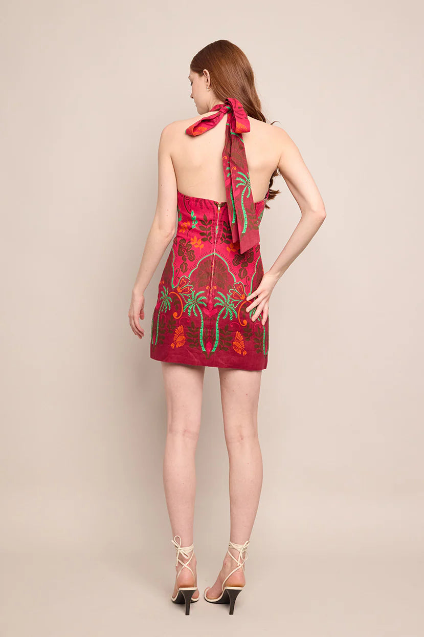 Perla Mini Dress - Sanibel Island Pink by Cara Cara — alternate view