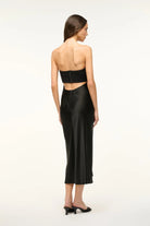 Midi Wayfaring Dress - Black by STAUD — alternate view