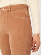 Bridget Corduroy Boot High Rise Instasculpt 27" - Teddy Taupe by DL1961 — view 4