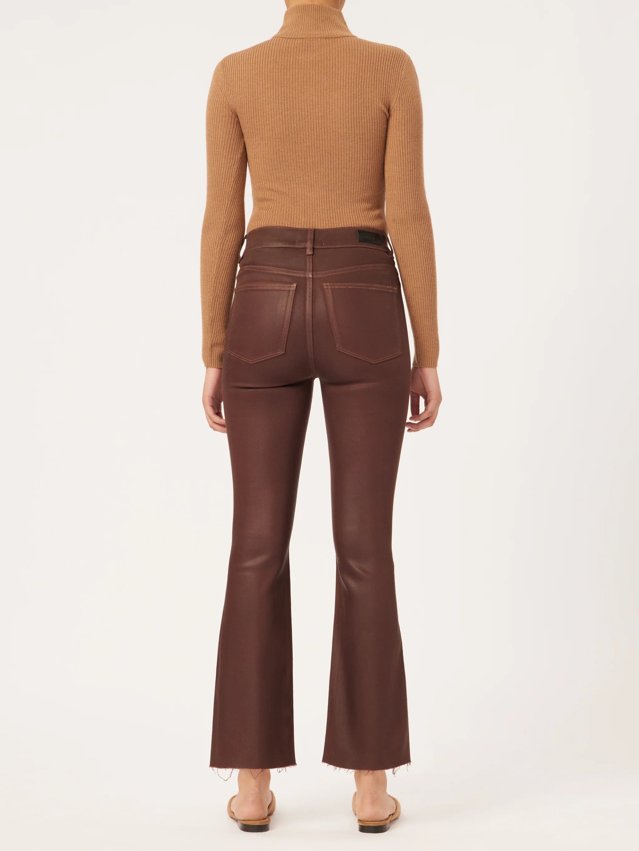 Bridget Boot High Rise Instasculpt - Chocolate Coated by DL1961 — view 4