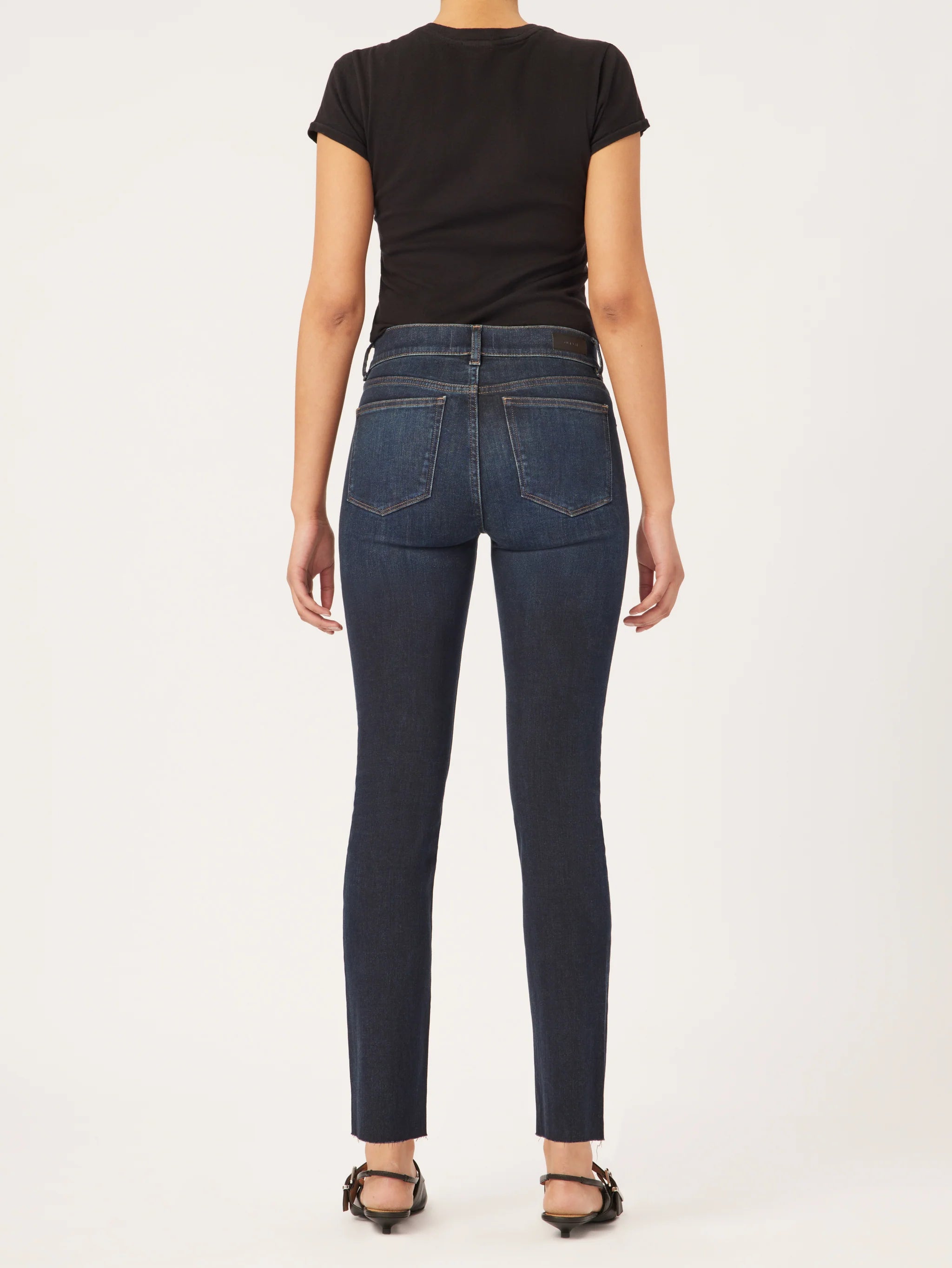 Mara Straight Mid Rise - Under Current by DL1961 — view 4