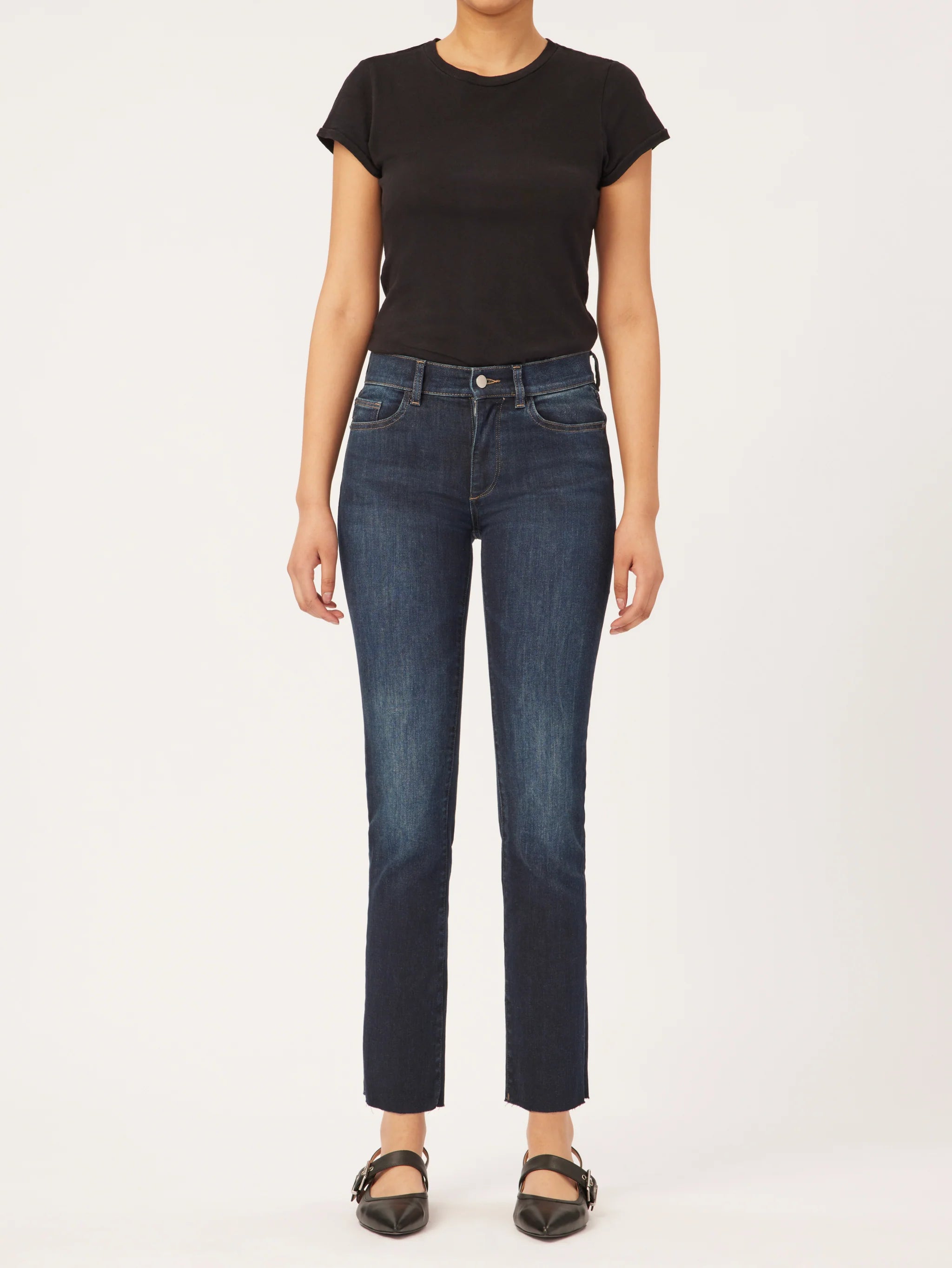 Mara Straight Mid Rise - Under Current by DL1961 | 25 South Boutiques