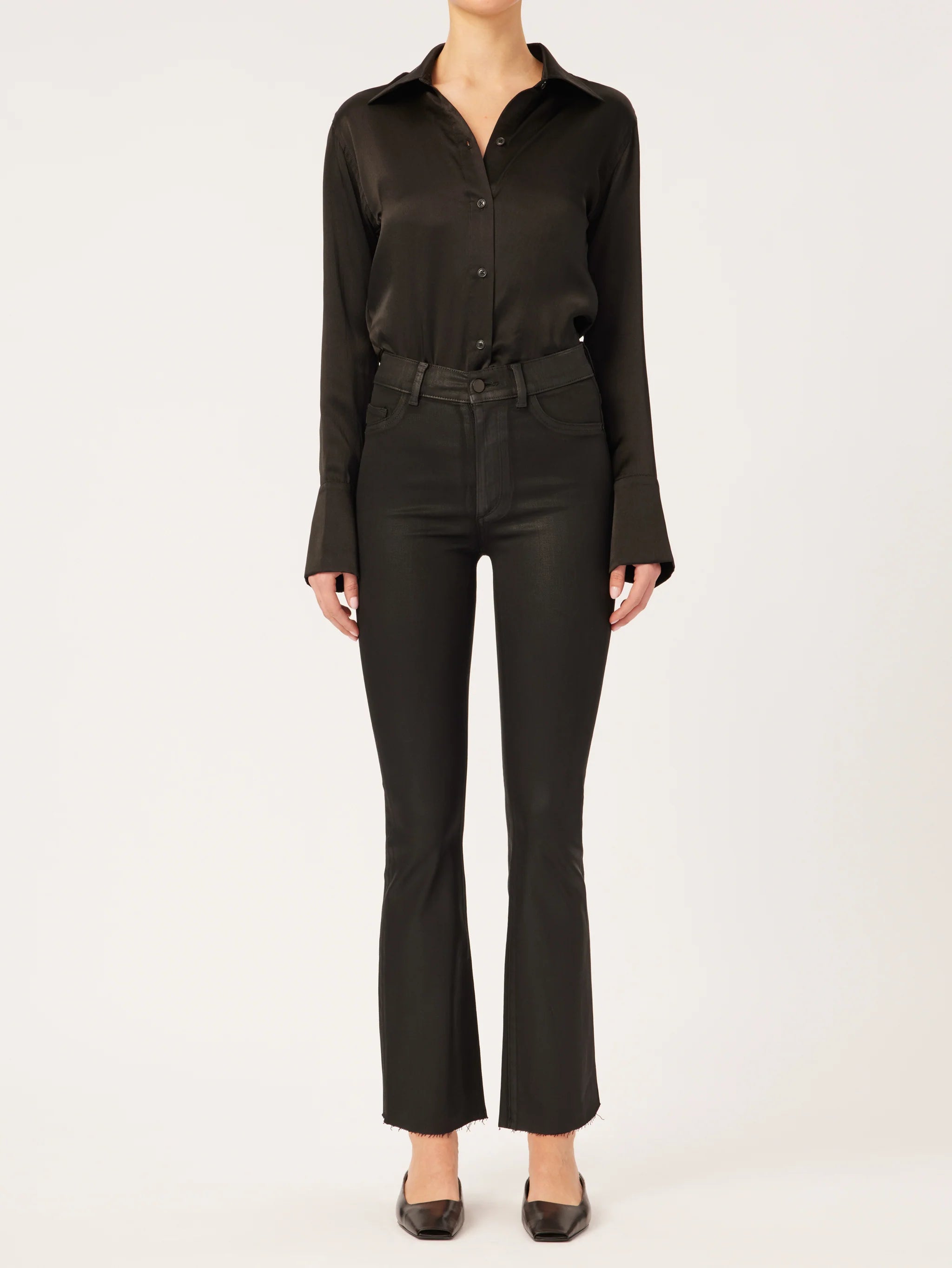 Bridget Boot High Rise Instasculpt - Black Coated by DL1961 | 25 South Boutiques