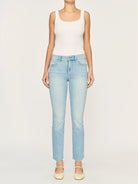 Mara Straight Mid Rise Instasculpt - Fountain by DL1961 | 25 South Boutiques