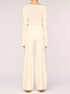 Hepburn Wide Leg High Rise - Manilla Knit by DL1961 — view 4