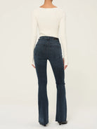 Bridget Boot High Rise Instasculpt 31.5" Jeans - Grecian by DL1961 — view 3