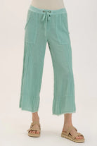 Ace Pant - Aquifer Pigment by XCVI | 25 South Boutiques
