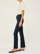 Halle Straight High Rise Instasculpt 29" Jeans - Mediterranean by DL1961 — alternate view