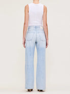 Desi Boot High Rise 32" Jeans - Blue Mist by DL1961 — view 4