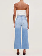 Hepburn Wide Leg High Rise Ankle Jeans - Ramer by DL1961 — view 3