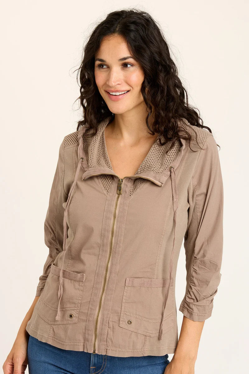 Fjord Jacket - Truffle by XCVI | 25 South Boutiques