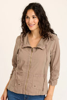 Fjord Jacket - Truffle by XCVI | 25 South Boutiques