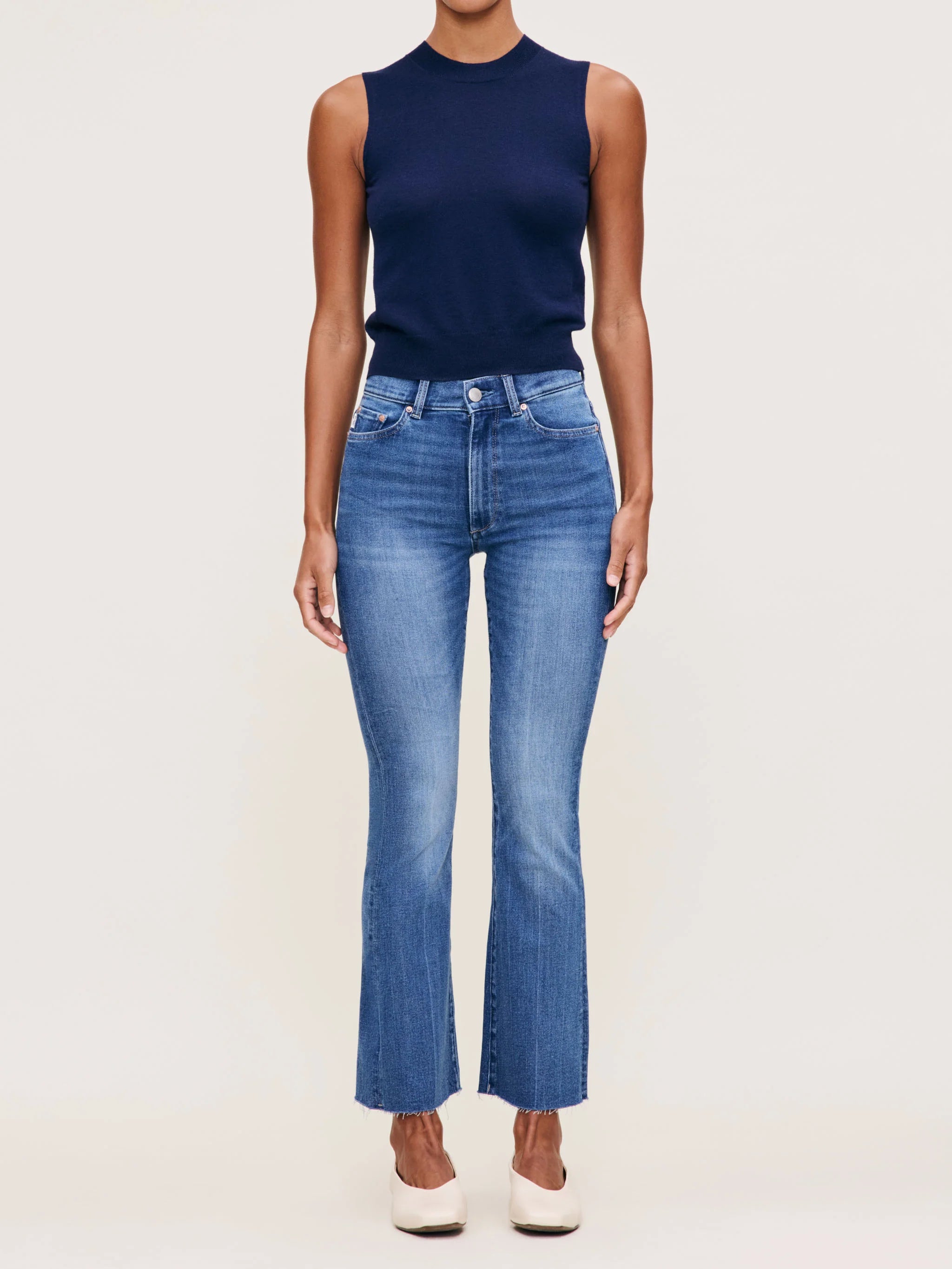 Bridget Boot High Rise Instasculpt™ Crop Jeans - Palm Springs by DL1961 | 25 South Boutiques