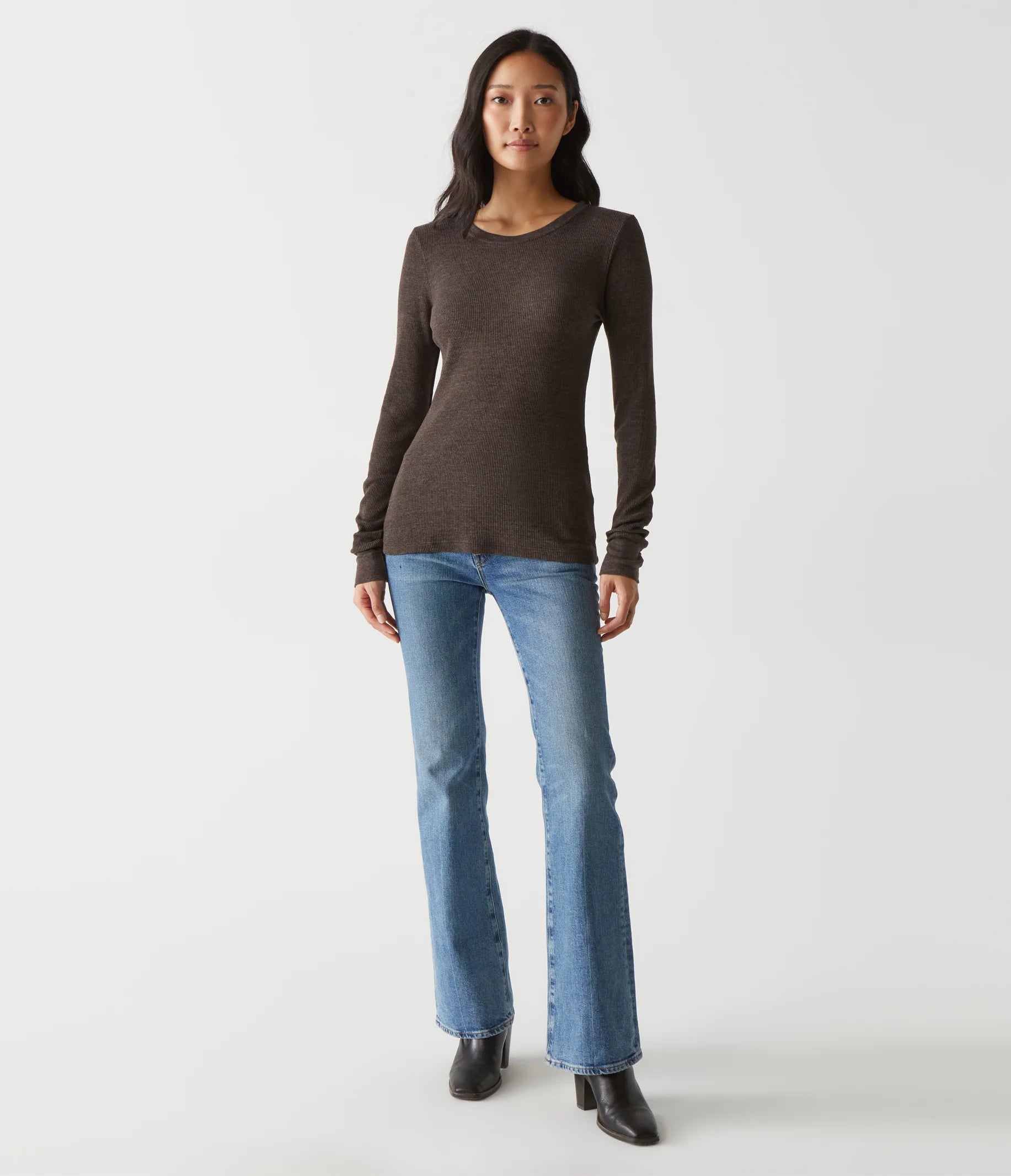 Juliet Thermal Tee - Java by Michael Stars — view 4
