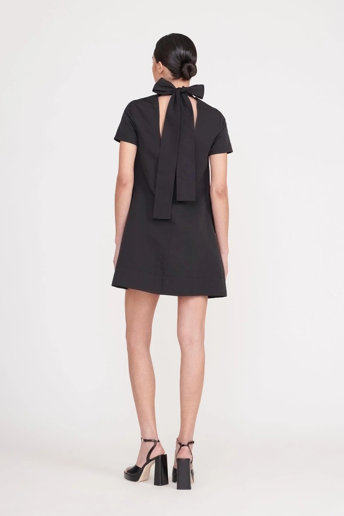 Mini Ilana Dress - Black by STAUD — alternate view