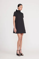 Mini Ilana Dress - Black by STAUD — view 4