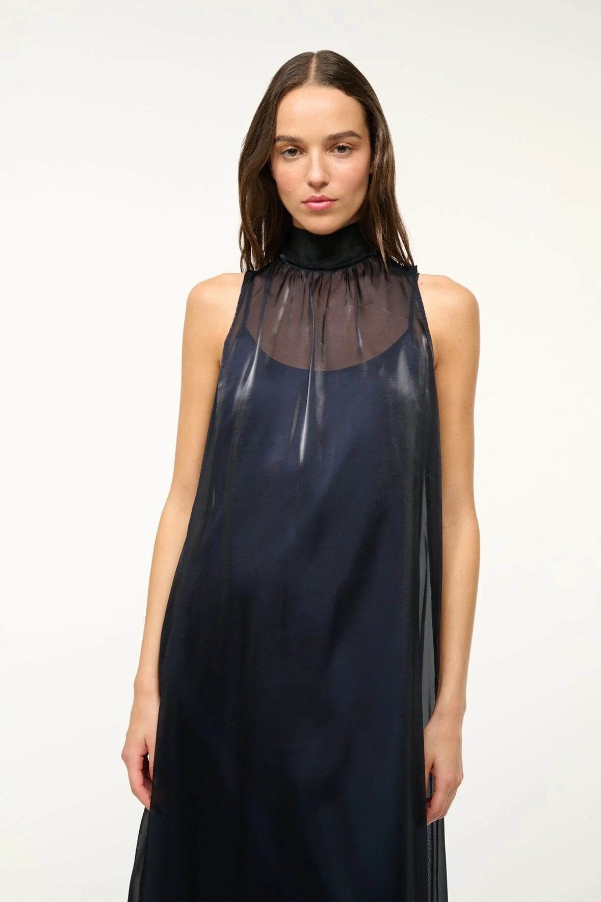 Albee Dress - Midnight Black by STAUD — alternate view