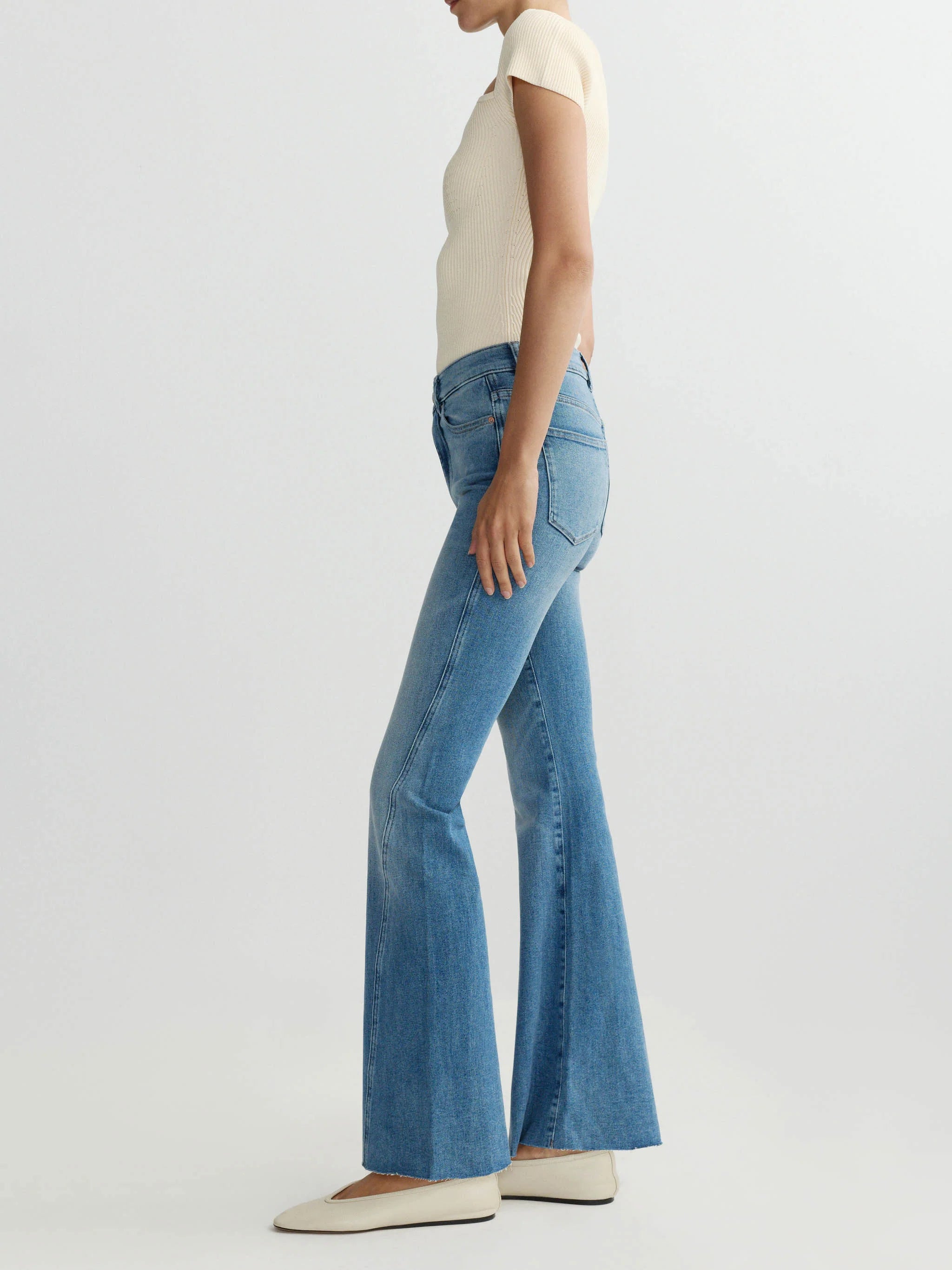 Bridget Boot High Rise Instasculpt™ 31.5" Jeans - Spring Creek by DL1961 — view 4