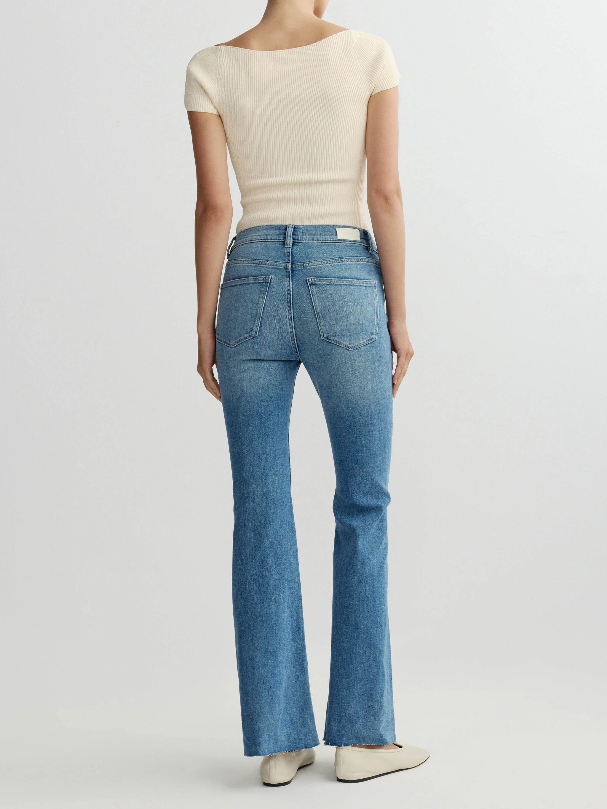 Bridget Boot High Rise Instasculpt™ 31.5" Jeans - Spring Creek by DL1961 — view 5