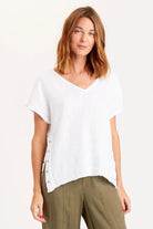Rian Top - White by XCVI | 25 South Boutiques