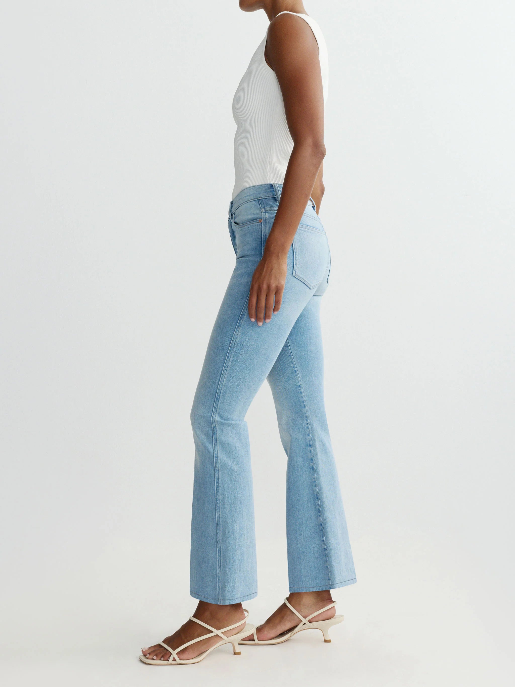 Bridget Boot High Rise Instasculpt™ Crop Jeans - Prairie by DL1961 — view 3
