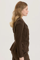 Cord Raphael Blazer - Boxwood Pigment by XCVI — alternate view