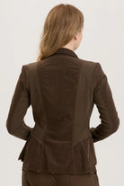Cord Raphael Blazer - Boxwood Pigment by XCVI — view 3