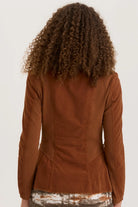 Cord Raphael Blazer - Russet Pigment by XCVI — view 3