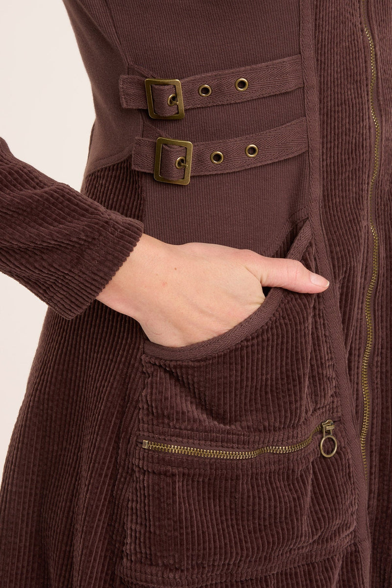 Uzma Jacket Dress - Belge by XCVI — view 5